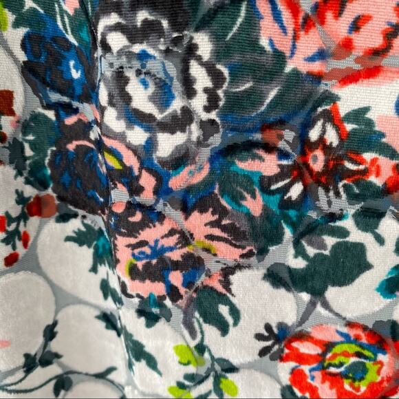 Maeve Anthropologie Zuni Silk Velvet Wrap Top - Picture 5 of 10